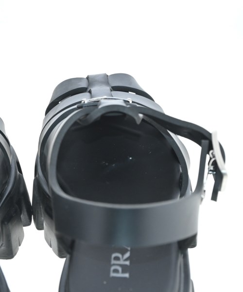 PRADA（プラダ）サンダル 黒 サイズ:EU36(22.5cm位) レディース/2200641774034