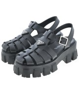 PRADA（プラダ）サンダル 黒 サイズ:EU36(22.5cm位) レディース/2200641774034