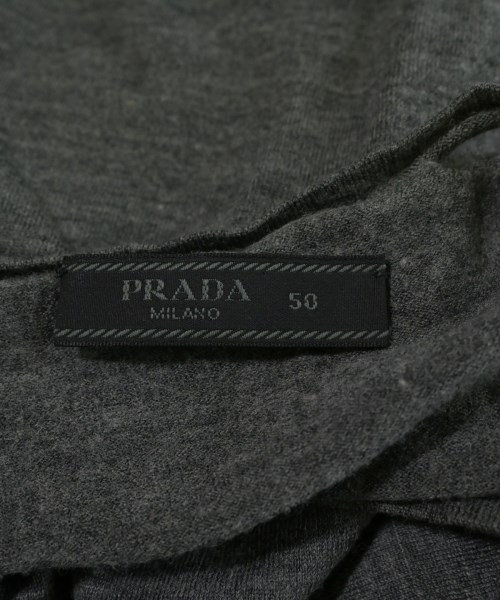 PRADA（プラダ）ニット・セーター グレー サイズ:50(XL位) メンズ/2200641790027