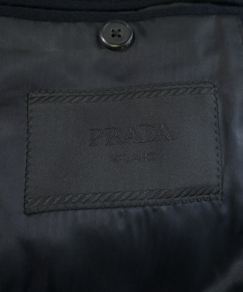 PRADA（プラダ）テーラードジャケット 黒 サイズ:52(XXL位) メンズ/2200641927027