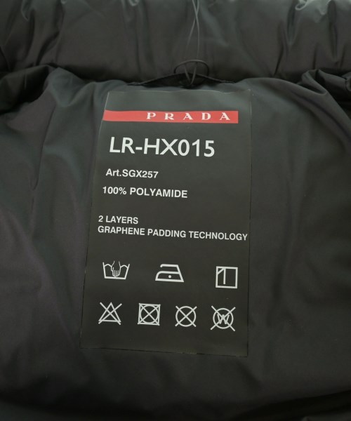 PRADA（プラダ）ダウンジャケット/ダウンベスト 赤 サイズ:XS メンズ/2200641357022