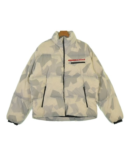 PRADA(プラダ)ダウンジャケット/ダウンベスト 白 サイズ:L/2200641357039