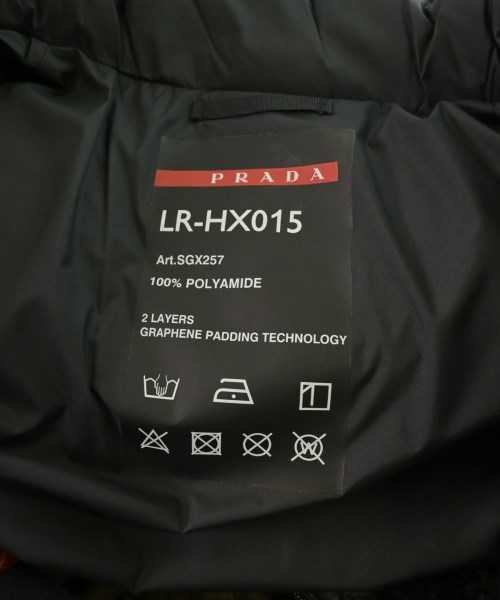 PRADA（プラダ）ダウンジャケット/ダウンベスト 赤 サイズ:M メンズ/2200641357053