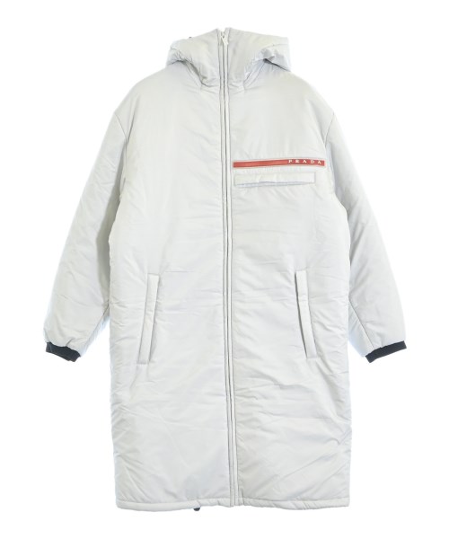 PRADA(プラダ)ダウンコート 白 サイズ:XS/2200642204011