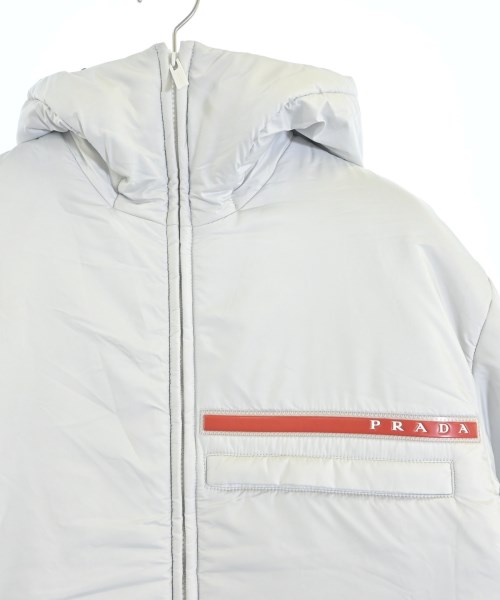PRADA（プラダ）ダウンコート 白 サイズ:XS レディース/2200642204011
