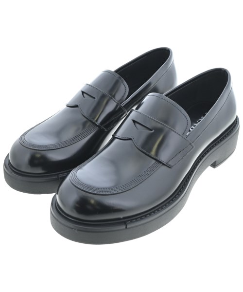 PRADA(プラダ)ビジネス・ドレスシューズ 黒 サイズ:9.5(28.5cm位)/2200642238085