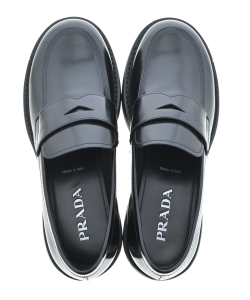 PRADA（プラダ）ビジネス・ドレスシューズ 黒 サイズ:9.5(28.5cm位) メンズ/2200642238085