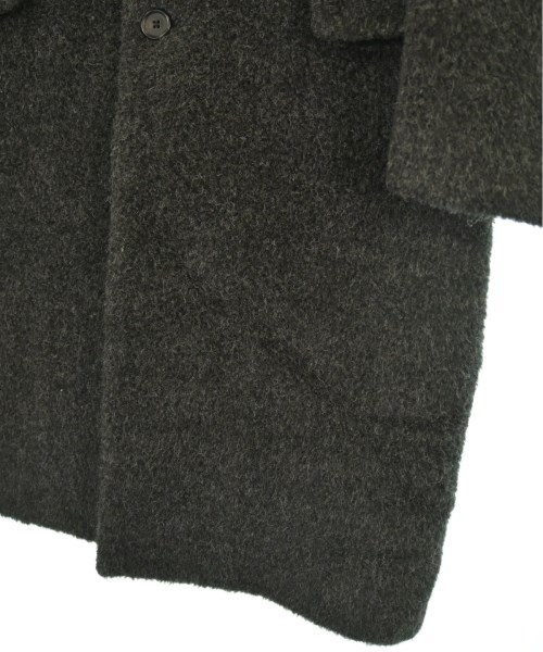 PRADA（プラダ）チェスターコート グレー サイズ:46(M位) メンズ/2200642580030