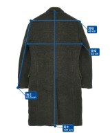PRADA（プラダ）チェスターコート グレー サイズ:46(M位) メンズ/2200642580030