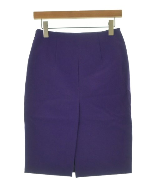 PRADA（プラダ）ひざ丈スカート 紫 サイズ:38(S位) レディース/2200642593016