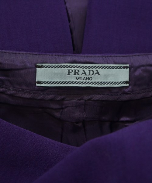 PRADA（プラダ）ひざ丈スカート 紫 サイズ:38(S位) レディース/2200642593016