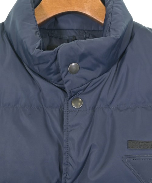 PRADA（プラダ）ダウンジャケット/ダウンベスト 紺 サイズ:52(XL位) メンズ/2200642616012