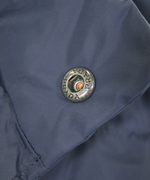 PRADA（プラダ）ダウンジャケット/ダウンベスト 紺 サイズ:52(XL位) メンズ/2200642616012