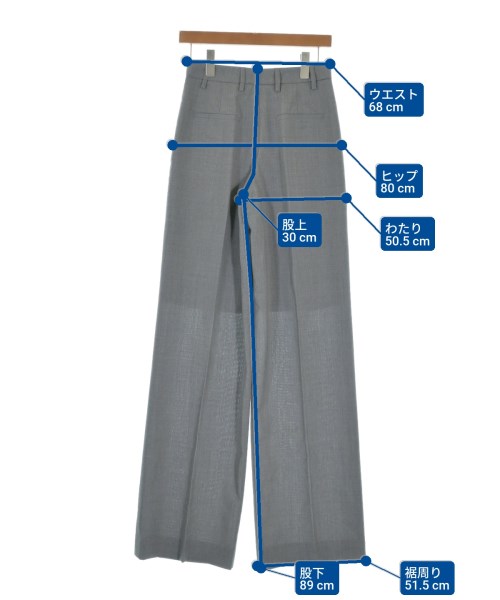 PRADA（プラダ）スラックス グレー サイズ:36(XS位) レディース/2200642648044