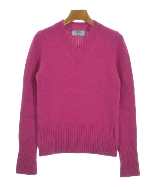 PRADA(プラダ)ニット・セーター ピンク サイズ:42(M位)/2200631689041