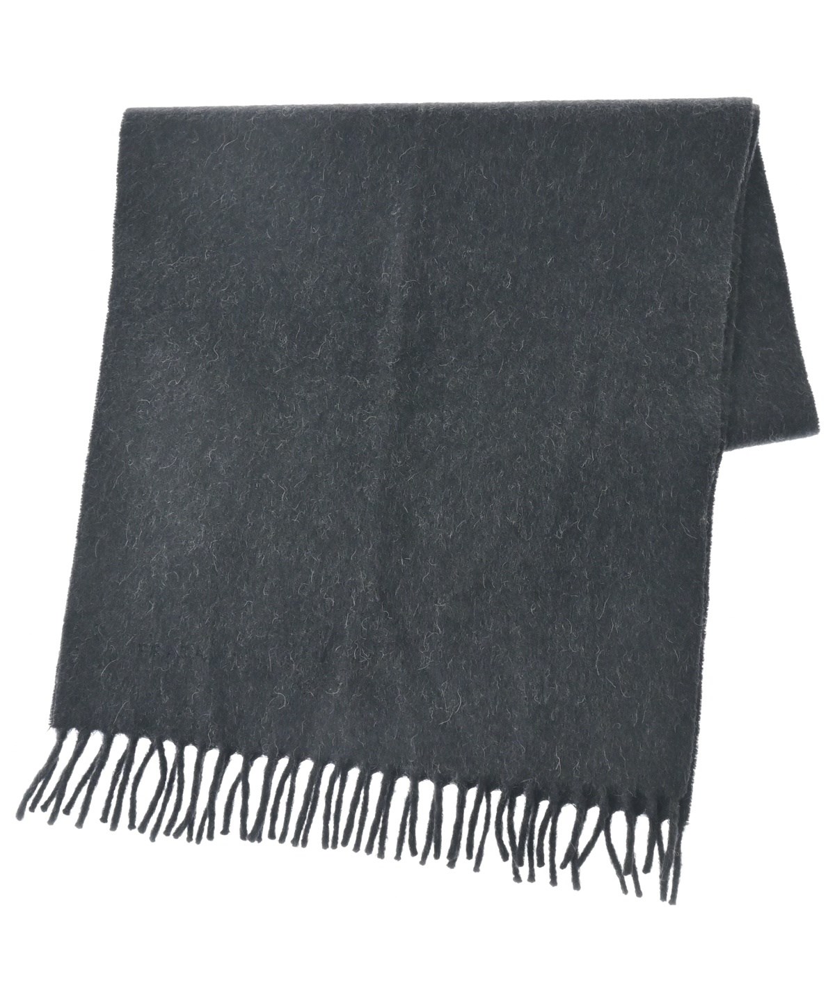 PRADA（プラダ）マフラー グレー サイズ:- メンズ/2200642776280