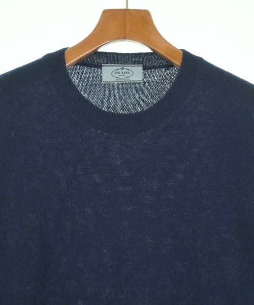 PRADA（プラダ）ニット・セーター 青 サイズ:46(M位) メンズ/2200642846020