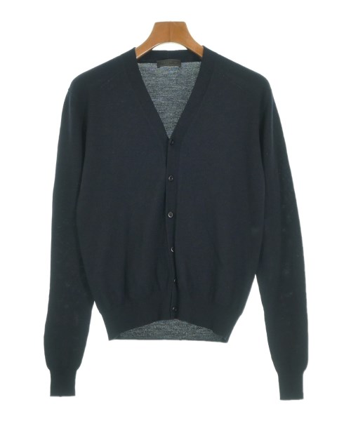 PRADA(プラダ)カーディガン 紺 サイズ:44(S位)/2200642846068