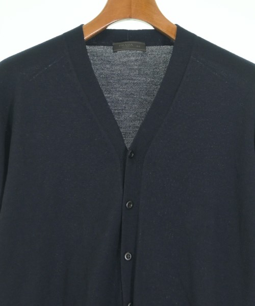 PRADA（プラダ）カーディガン 紺 サイズ:44(S位) メンズ/2200642846068