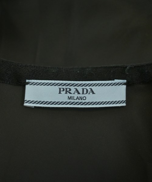 PRADA（プラダ）ひざ丈スカート 黒 サイズ:42(M位) レディース/2200643089044