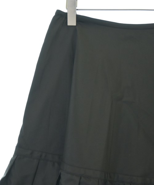 PRADA（プラダ）ひざ丈スカート 黒 サイズ:42(M位) レディース/2200643089044