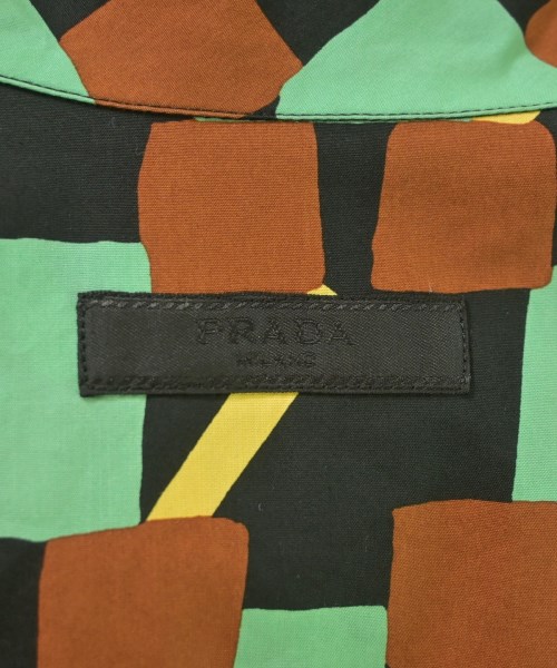 PRADA（プラダ）カジュアルシャツ 黒 サイズ:M メンズ/2200643136199