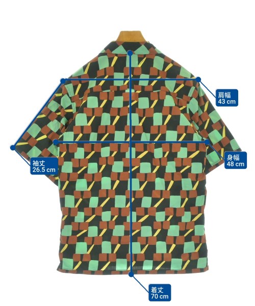 PRADA（プラダ）カジュアルシャツ 黒 サイズ:M メンズ/2200643136199