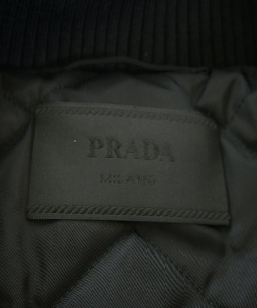 PRADA（プラダ）ミリタリーブルゾン 黒 サイズ:M メンズ/2200643443020