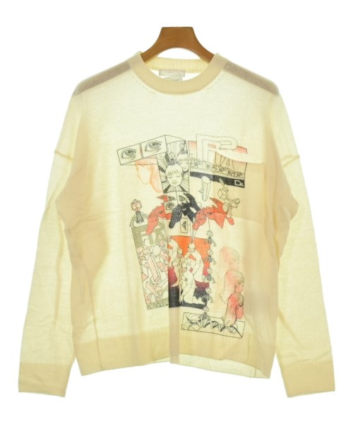PRADA（プラダ）ニット・セーター 白 サイズ:50(XL位) メンズ