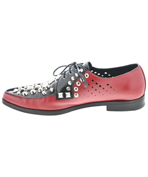 PRADA（プラダ）ビジネス・ドレスシューズ 赤 サイズ:EU36 1/2(23cm位) レディース/2200643824324