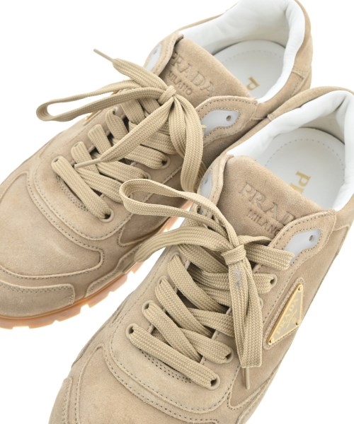 PRADA（プラダ）スニーカー ベージュ サイズ:UK7(25.5cm位) メンズ/2200643857186