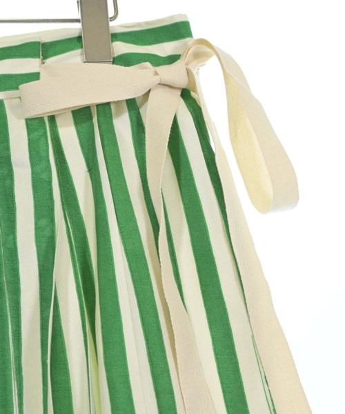 PRADA（プラダ）ひざ丈スカート 白 サイズ:44(S位) レディース/2200644172028