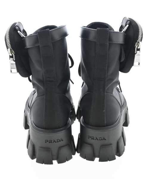 PRADA（プラダ）ブーツ 黒 サイズ:EU36(22.5cm位) レディース/2200644878043