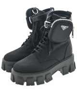 PRADA（プラダ）ブーツ 黒 サイズ:EU36(22.5cm位) レディース/2200644878043