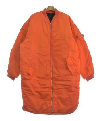 PRADA ナイロンジャケット オレンジ/バーガンディ PRADA ナイロンジャケット オレンジ/バーガンディ