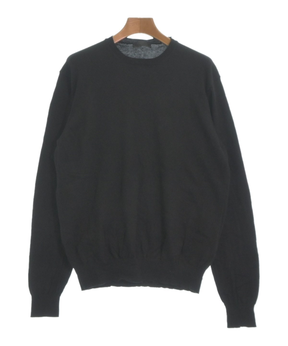 PRADA（プラダ）ニット・セーター 黒 サイズ:48(L位) メンズ