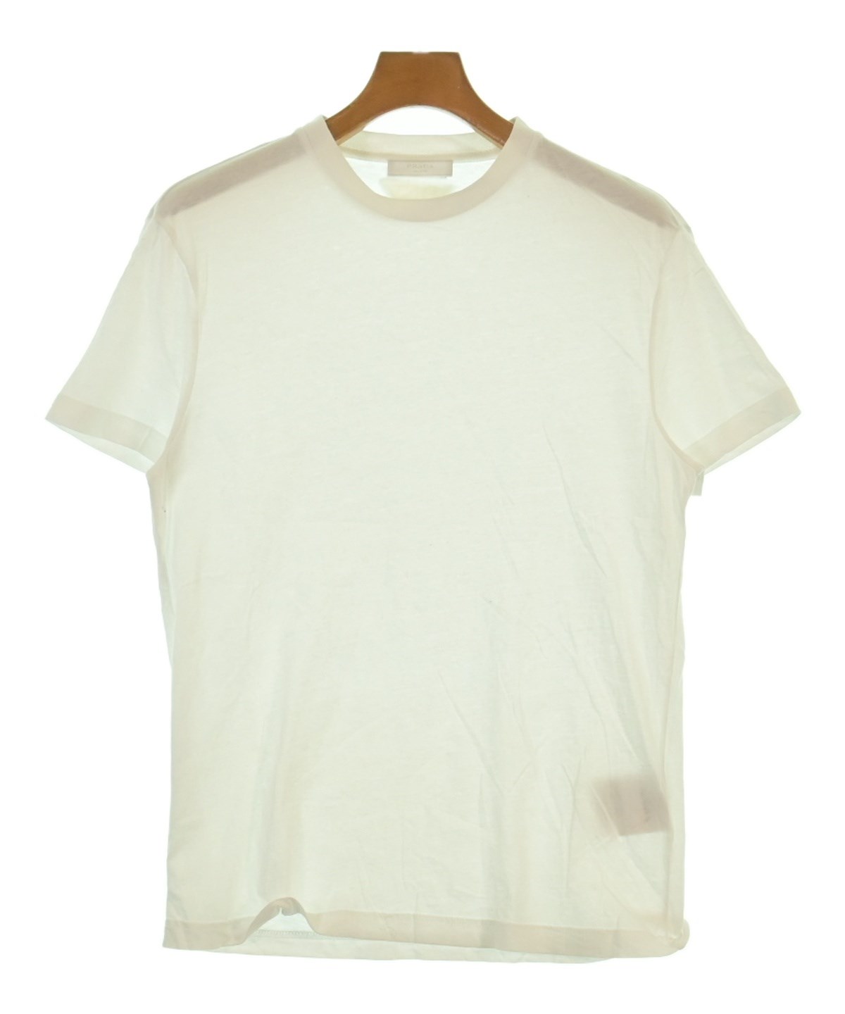 PRADA（プラダ）Tシャツ・カットソー 白 サイズ:S メンズ
