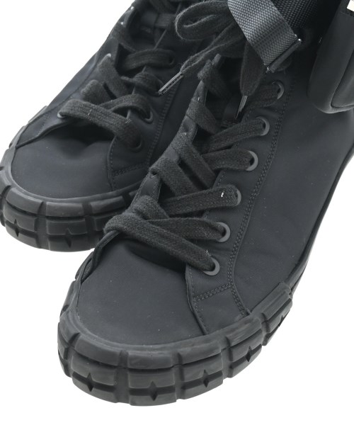 PRADA（プラダ）スニーカー 黒 サイズ:8 1/2(28cm位) メンズ/2200593860052