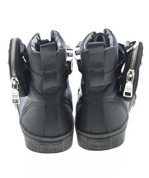 PRADA（プラダ）スニーカー 黒 サイズ:8 1/2(28cm位) メンズ/2200593860052
