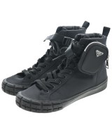 PRADA（プラダ）スニーカー 黒 サイズ:8 1/2(28cm位) メンズ/2200593860052