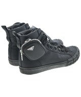 PRADA（プラダ）スニーカー 黒 サイズ:8 1/2(28cm位) メンズ/2200593860052