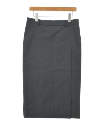 PRADA（プラダ）ロング・マキシ丈スカート グレー サイズ:38(S位