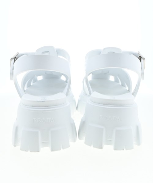 PRADA（プラダ）サンダル 白 サイズ:10(30cm位) メンズ/2200595023011