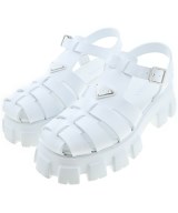 PRADA（プラダ）サンダル 白 サイズ:10(30cm位) メンズ/2200595023011