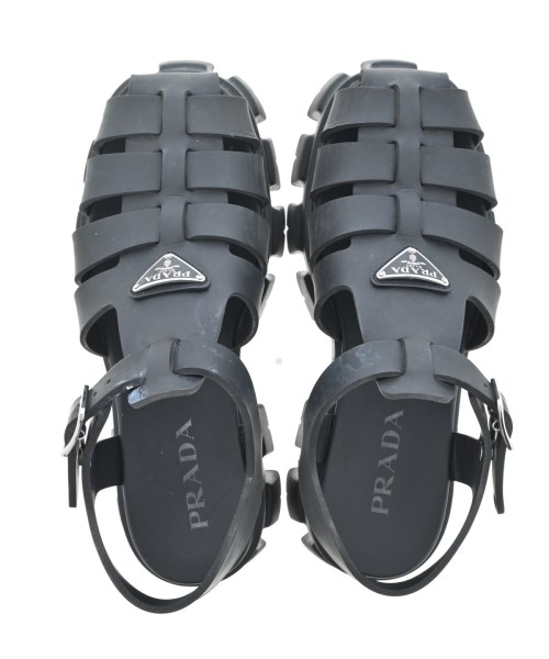 PRADA（プラダ）サンダル 黒 サイズ:-(28cm位) メンズ/2200597652011