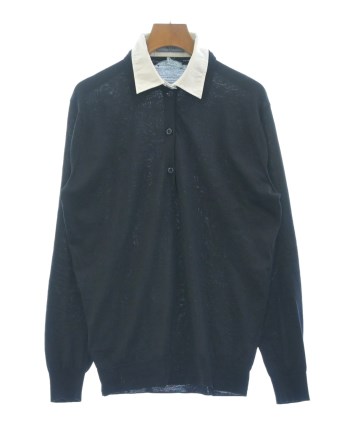 PRADA（プラダ）ニット・セーター 紺 サイズ:42(XL位
