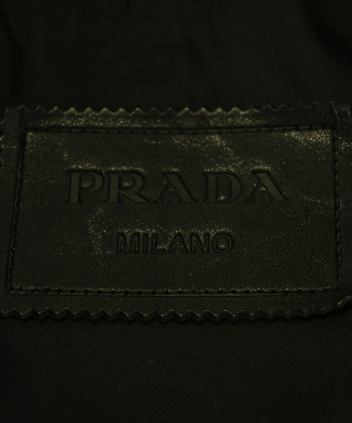PRADA（プラダ）ブルゾン 黒 サイズ:46(M位) メンズ/2200532206019