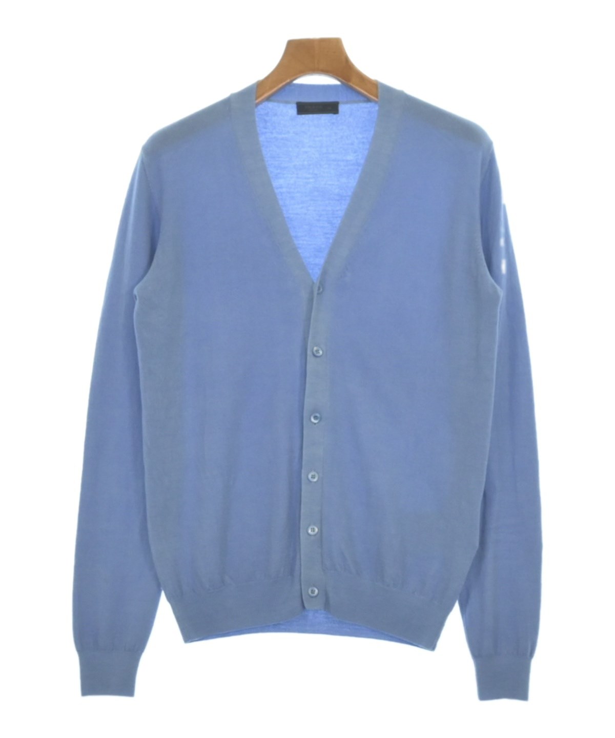 プラダ　MENS カーディガン　サイズ50 PRADA（プラダ）カーディガン 青 サイズ:50(XL位) メンズ