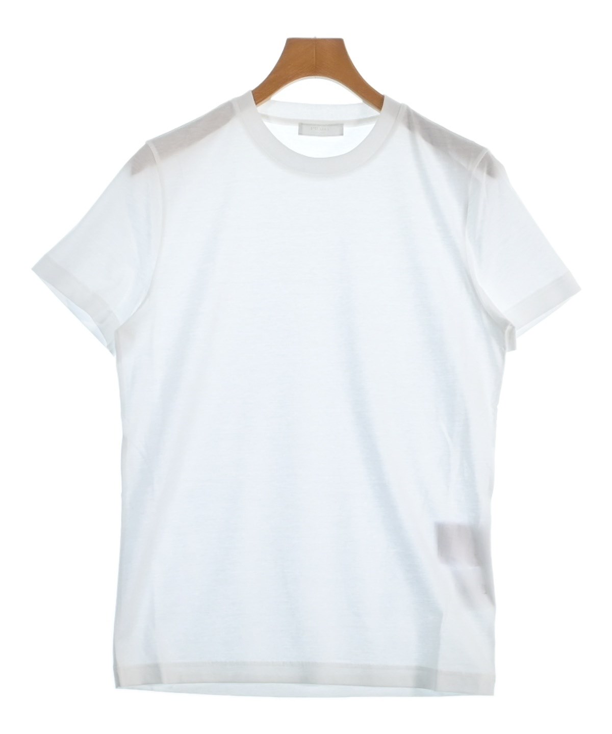 PRADA プラダ Tシャツ Mサイズ 白 ロボット 三角タグ コットン PRADA（プラダ）Tシャツ・カットソー 白 サイズ:S メンズ