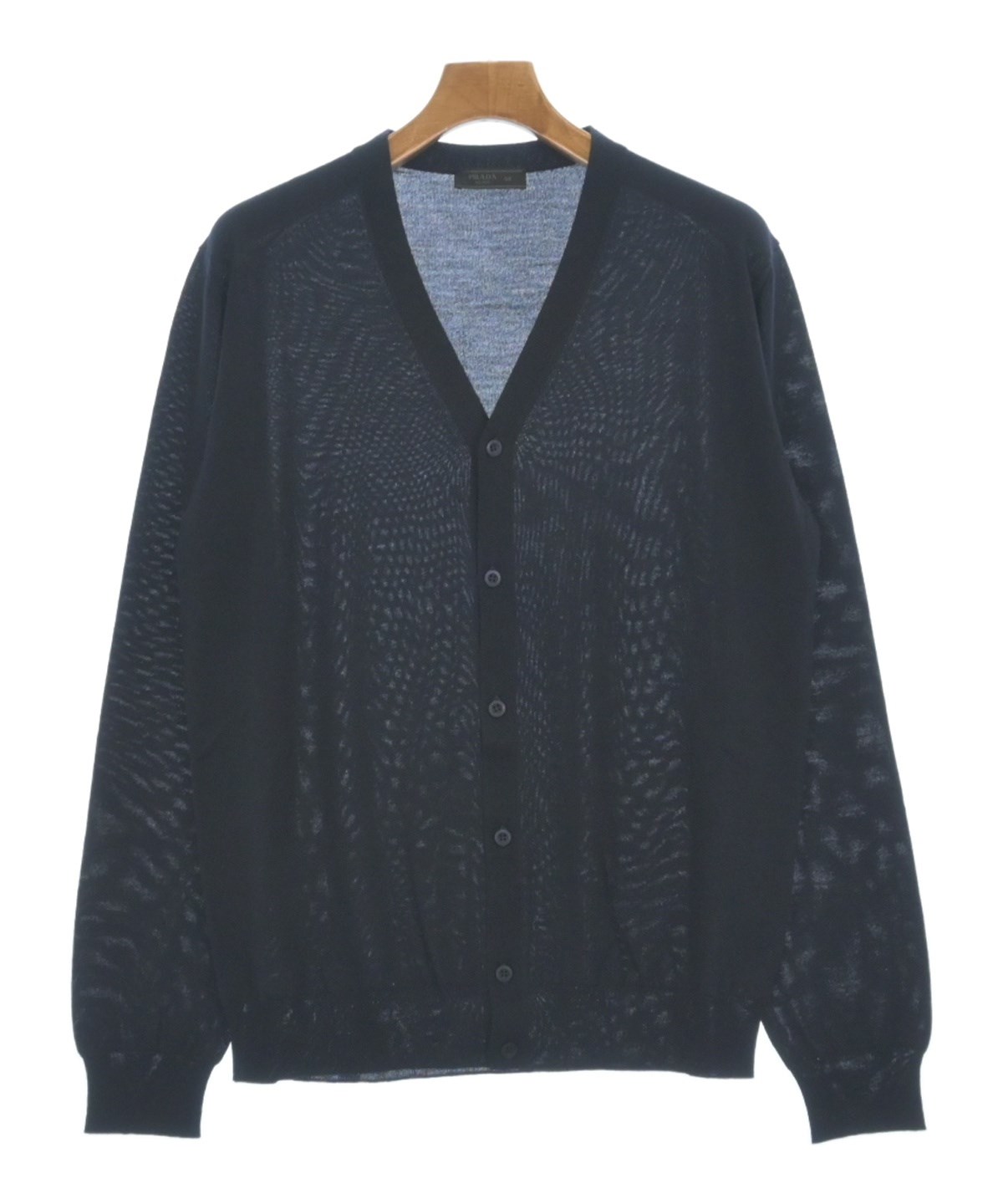 PRADA メンズ カーディガン サイズ48 プラダ PRADA（プラダ）カーディガン 紺 サイズ:50(XL位) メンズ